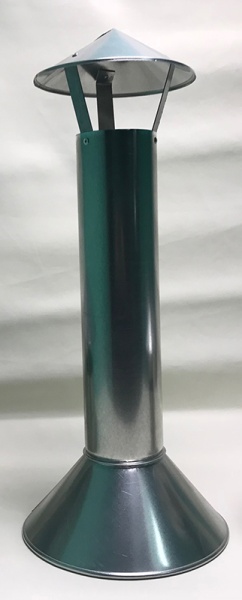 Зонт с трубой вентиляции