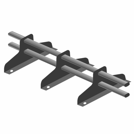 Снегодержатель овальный трубчатый 