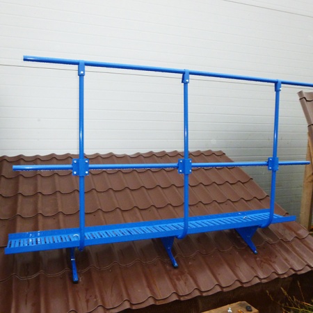 Мостик на крышу переходной оцинкованный