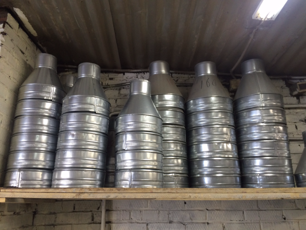 Воронка водосточная 100 мм.